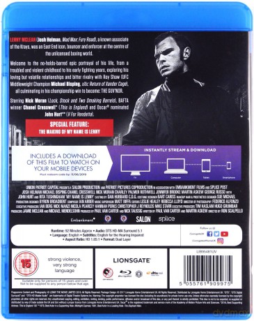 My Name Is Lenny [Blu-Ray]