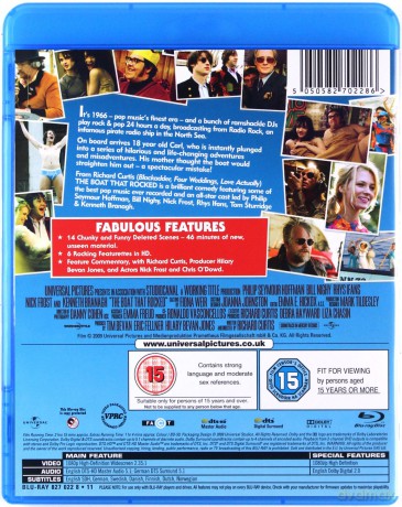 The Boat That Rocked (Radio na fali) [Blu-Ray]