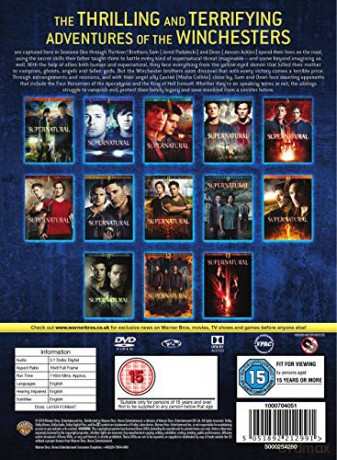 Supernatural Season 1-13 (Nie z tego świata Sezon 1-13) [BOX] [76DVD]