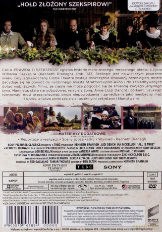 Cała Prawda o Szekspirze [DVD]