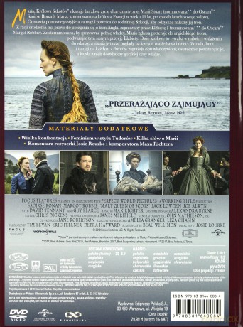 Maria, królowa Szkotów (booklet) [DVD]