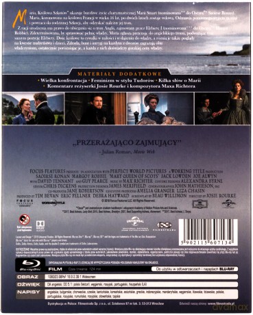 Maria, królowa Szkotów [Blu-Ray]