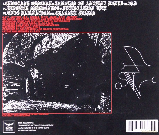 Obliteration: Cenotaph Obscure [CD]