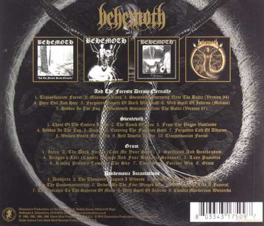 Behemoth: The Metal Mind Years [4CD]