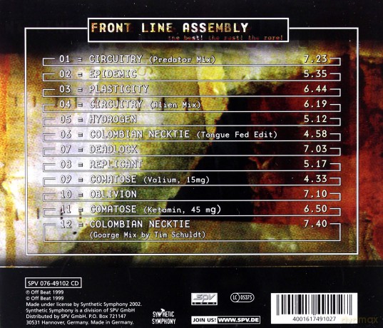 Front Line Assembly: Explosion [CD]