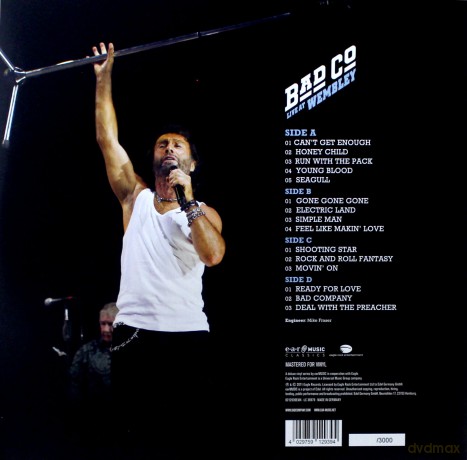Bad Company: Live at Wembley [2xWinyl]+[CD]