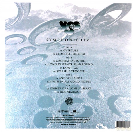 Yes: Symphonic Live Live in Amsterdam 2001 [2xWinyl]