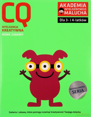 AIM. CQ inteligencja kreatywna. Nowe zabawy 3-4 l. [KSIĄŻKA]