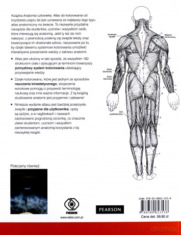 Anatomia człowieka. Atlas do kolorowania - Wynn Kapit, Lawrence M. Elson [KSIĄŻKA]