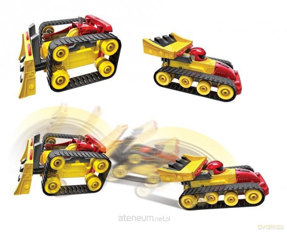 Auto RC 2w1 Spychacz/wyścigówka