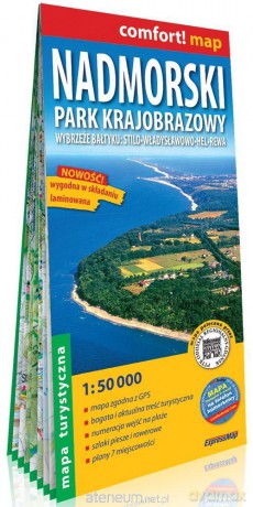Comfort! map Nadmorski Park Krajobrazowy 1:50 000