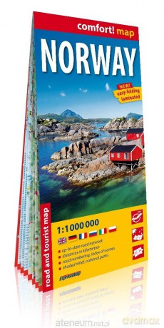 Comfort! map Norwegia (Norway) 1:1 000 000