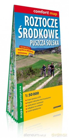 Comfort! map Roztocze Środkowe 1:50 000