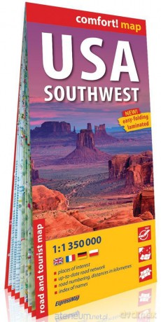 Comfort! map USA Południowo-Zachodnie (Southwest)