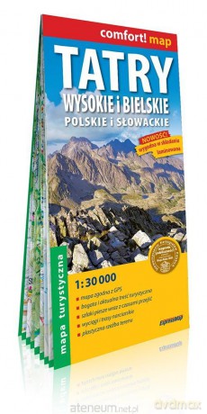Copfort! map Tatry Wysokie i Bielskie 1:30 000