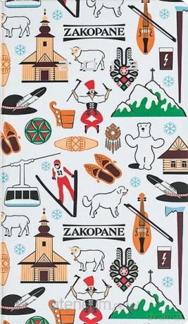 Kalendarz 2019 kieszonkowy Zakopane symbole [KALENDARZ]