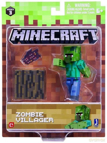 Minecraft - figurka Zombie Villager [FIGURKA]