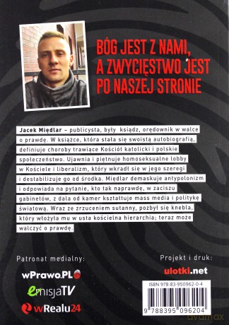 Moja walka o prawdę. Wyznania byłego księdza - Jacek Międlar [KSIĄŻKA]