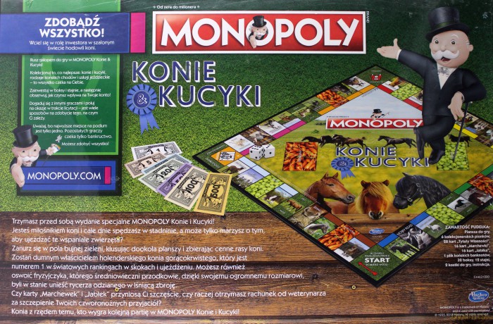 Monopoly Konie i kucyki [GRA PLANSZOWA]