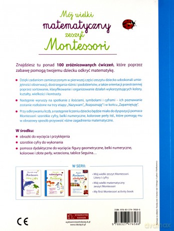 Mój wielki matematyczny zeszyt Montessori [KSIĄŻKA]