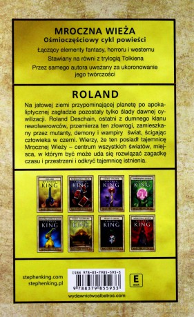 Mroczna Wieża (Tom 1) Roland (pocket) - Stephen King [KSIĄŻKA]