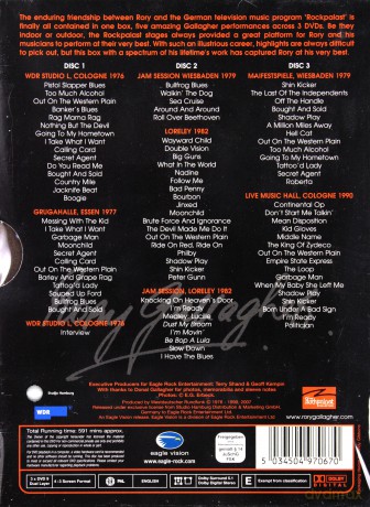 Rory Gallagher: Shadow Play [3DVD]