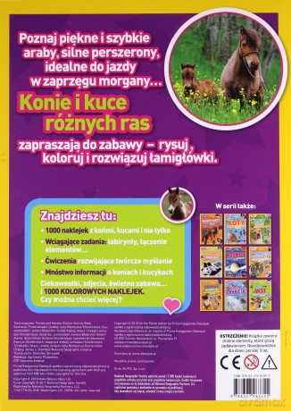 National Geographic Kids. Kucyki i konie [KSIĄŻKA]