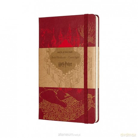 Notes linia L Harry Potter, bordowy