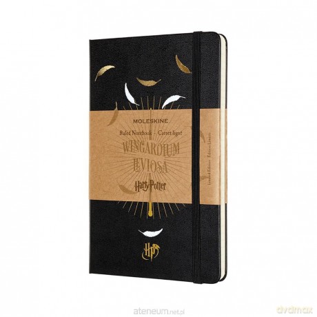 Notes linia L Harry Potter, czarny