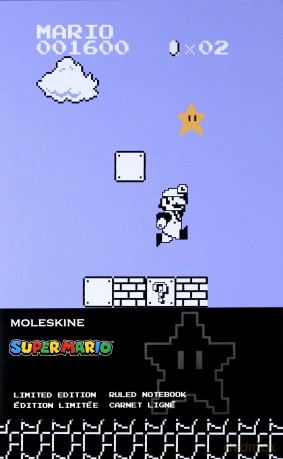 Notes linia L Super Mario, fioletowy