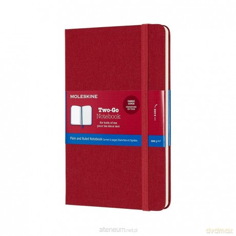 Notes linia TWO-GO, cranberry