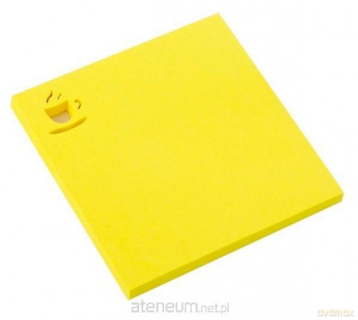 Notes samoprzylepny 75x75mm Kawa