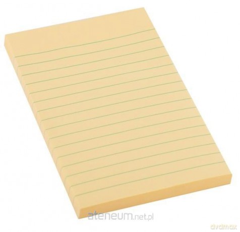 Notes samoprzylepny 98x150mm w linie