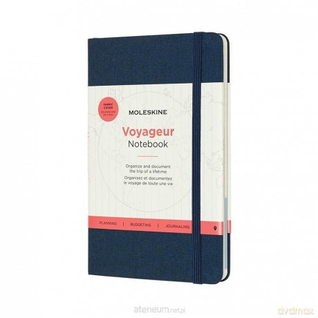 Notes VOYAGEUR 208 stron, ocean blue