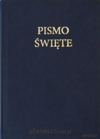 Nowa Biblia Gdańska - ekoskóra granat [KSIĄŻKA]
