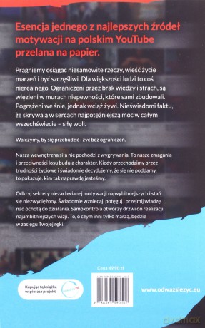 Odważ się żyć. Potęga bezwysiłkowej motywacji - Dawid Piątkowski [KSIĄŻKA]