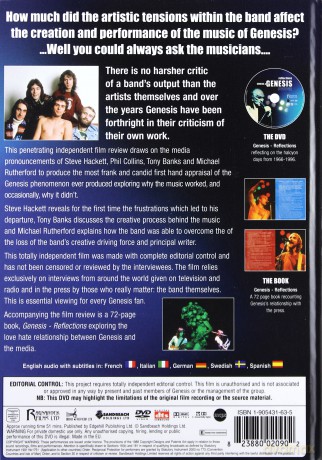 Genesis: Reflections [DVD]