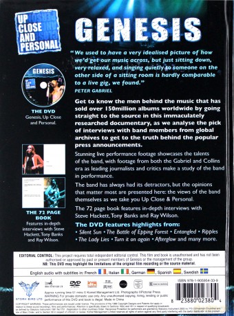 Genesis: Up Close And Personal (digibook) [DVD]