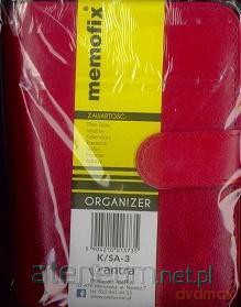 Organizer Memofix 2 K/SA 3 Czerwony
