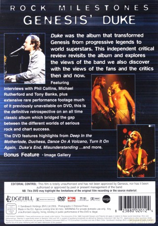 Genesis: Duke [DVD]