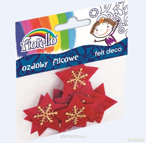 Ozdoby filcowe gwiazda GR-CH301
