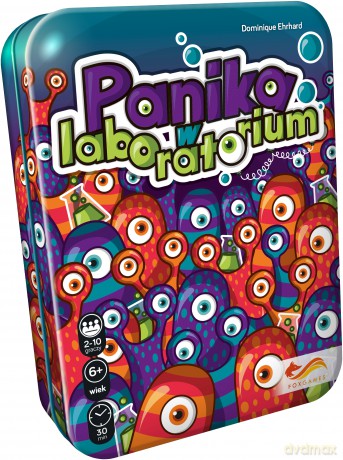 Panika w laboratorium (puszka) [GRA PLANSZOWA]