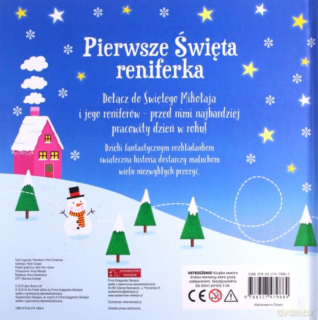 Pierwsze święta Reniferka [KSIĄŻKA]