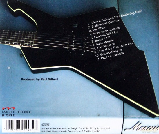 Paul Gilbert: Silence Followed... [CD]