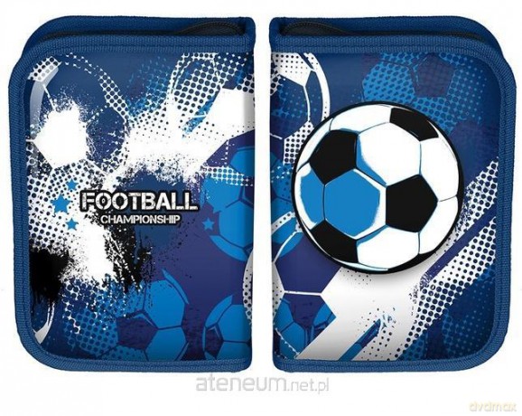Piórnik z wyposażeniem Football PPFO18-001