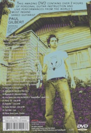 Paul Gilbert: Get Out Of My Yard [DVD]