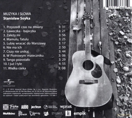Stanisław Soyka: Muzyka i Słowa Stanisław Soyka [CD]