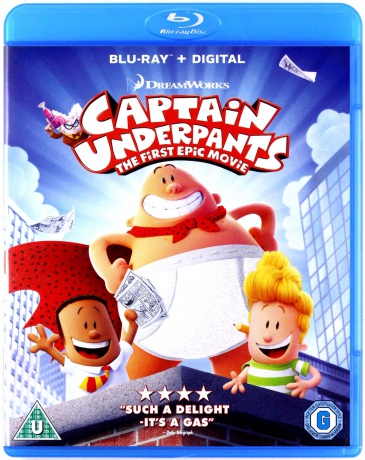 Captain Underpants (Kapitan Majtas: Pierwszy wielki film) [Blu-Ray]