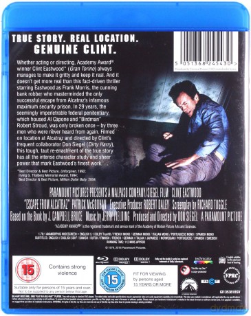 Escape From Alcatraz (Ucieczka z Alcatraz) [Blu-Ray]