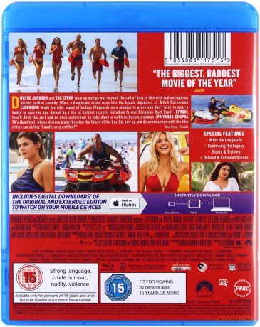 Baywatch (Baywatch: Słoneczny patrol) [Blu-Ray]